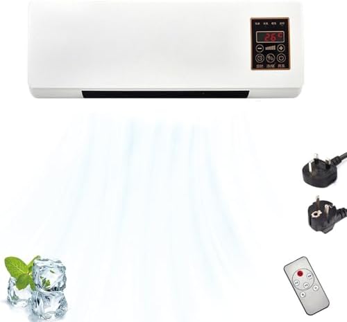 Climatisation Portable Mini-Mur Avec Fonction De Refroidissement Et De Chauffage Silencieux, Rapide, Aucune Installation Requise, Conception Split-Max