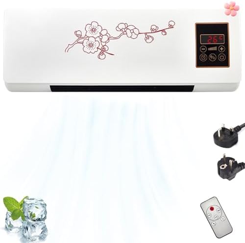 Climatisation Portable Mini-Mur Avec Fonction De Refroidissement Et De Chauffage Silencieux, Rapide, Aucune Installation Requise, Conception Split-Max