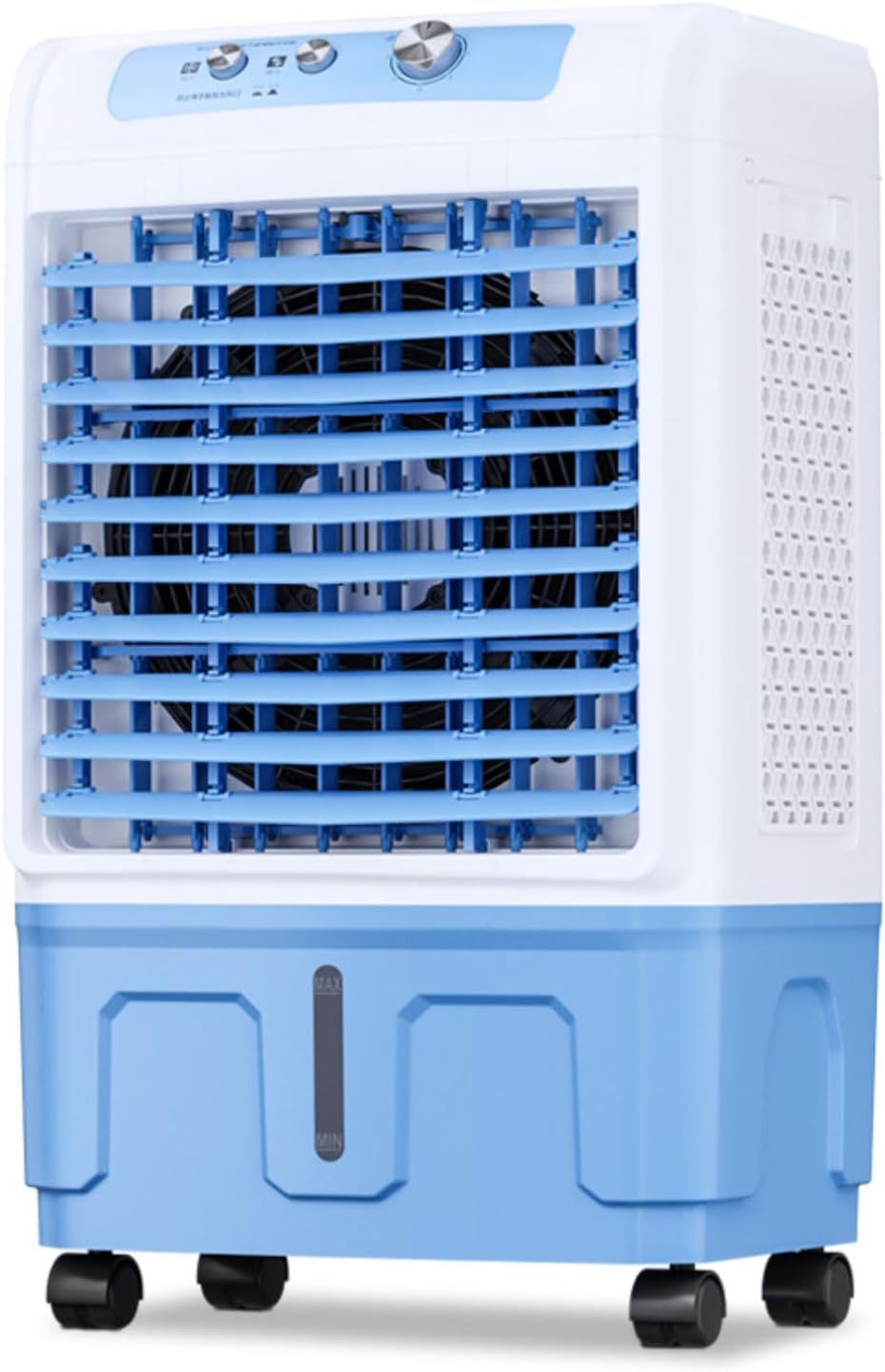 Climatiseur Portable Avec Moteur En Cuivre Amélioré, Grand Réservoir D'eau Pour Refroidissement Intérieur Et Extérieur, Refroidisseur D'air Par évaporation 3 En 1