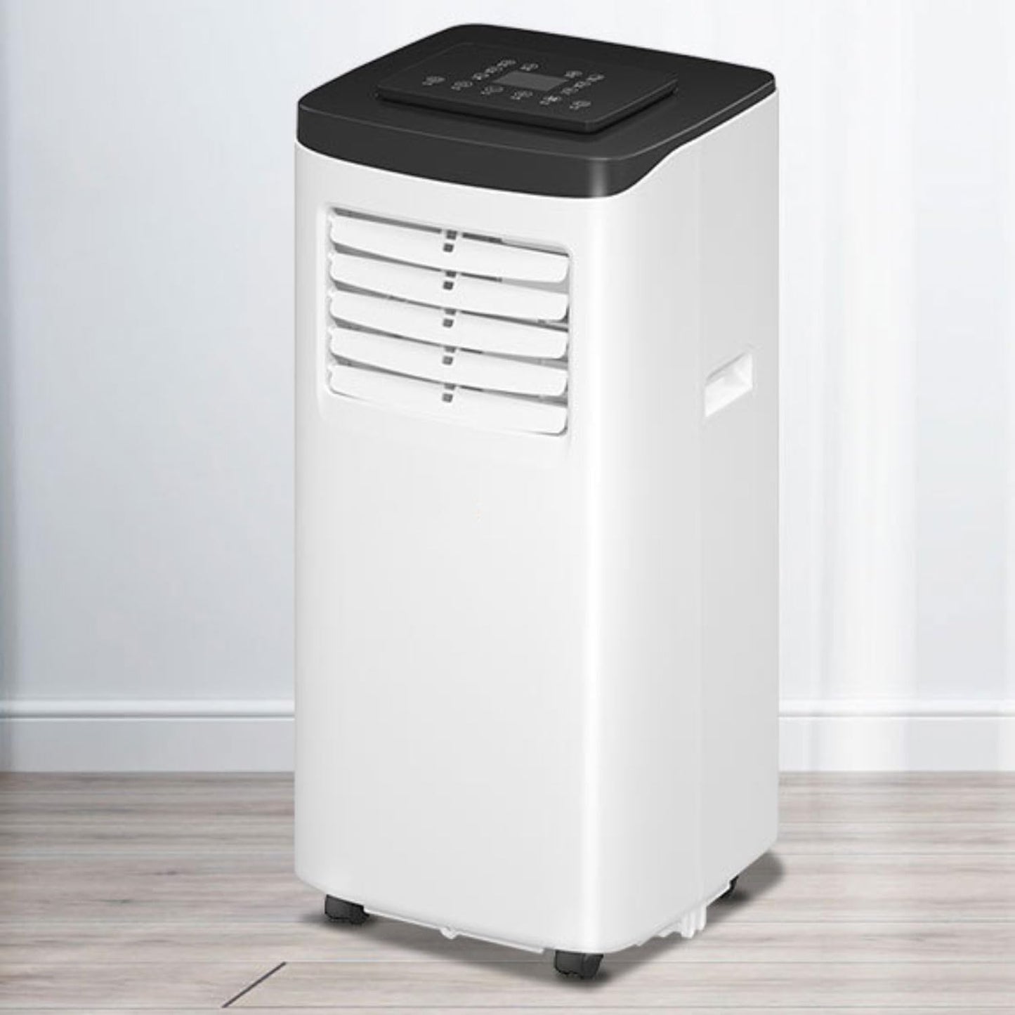 GENERIC Climatiseur Portable, Petit Climatiseur Avec Déshumidificateur, Refroidit 30 M², Climatiseur Mobile Silencieux Avec Kit De Fenêtre Et Télécommande, Oscillant, 2 Vitesses, 3 Modes, Minuterie 24 H