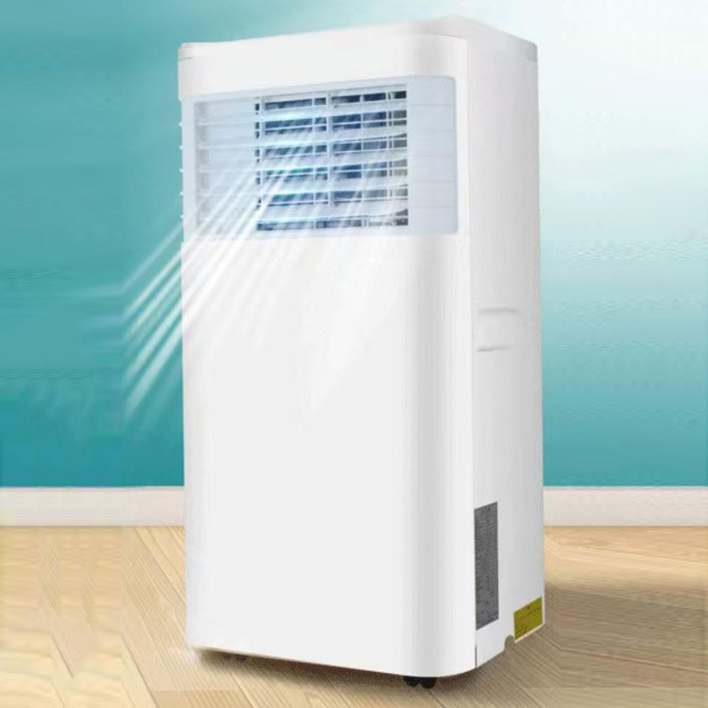 Climatiseur Portable Refroidit 350 Sq.Ft, Unité De Climatisation Portable Intelligente Silencieuse Avec Ventilateur Et Déshumidificateur LED Affichage à Distance 24H Minuterie Kit De Fenêtre Refroidis