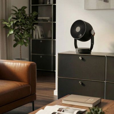Ventilateur STADLER FORM Oscillant LEO Noir New