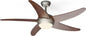  Ventilateur Plafonnier KLARSTEIN Bolero 2en1 132 Cm 55 W App 47 DB Bois