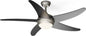  Ventilateur Plafonnier KLARSTEIN Bolero 2en1 132 Cm 55 W App 47 DB Noir