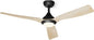  Ventilateur Plafonnier KLARSTEIN FijiFlow 2en1 132cm 80W LED App Bois