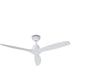  Ventilateur Plafonnier KLARSTEIN Santa Elena Plafond 132cm 40W Bois Blanc