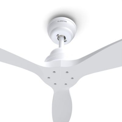  Ventilateur Plafonnier KLARSTEIN Santa Elena Smart 132cm 40W 45 DB Blanc Reconditionné
