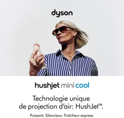  Ventilateur DYSON HushJet Mini Cool Rose Poudré