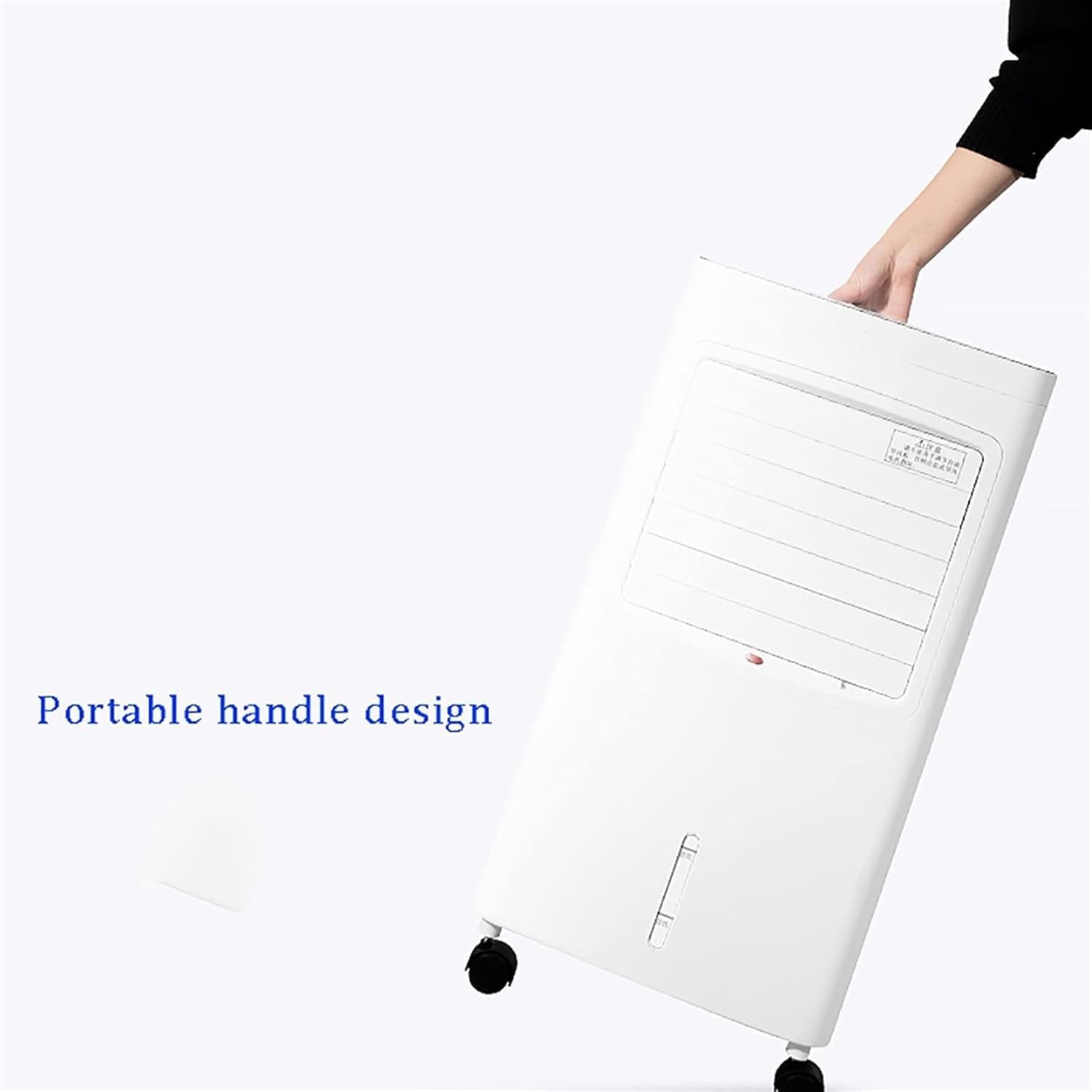 GENERIC Climatiseur Portable 12 000 BTU Avec Télécommande – Refroidisseur évaporatif écoénergétique Pour La Maison, Unité De Chauffage Et De Refroidissement Mobile