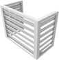 GENERIC Housse De Pompe à Chaleur Extérieure Toutes Saisons Pour Climatiseur – Protection D'unité AC Résistante Aux Intempéries Pour Unités 1,5P Dimensions L100W50H70 Et Bouclier Résistant Aux Intempéries