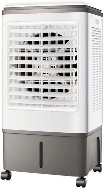 GENERIC Refroidisseur D'air évaporatif Portable 40L Avec Télécommande, 3 Vitesses Et 7.5H Minuterie, 120 Ventilateur De Refroidissement Mobile D'économie D'énergie D'oscillation Pour Le Fonctionnement Silenci