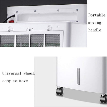 GENERIC Ventilateur De Refroidisseur D'air Portable Avec Refroidisseur D'évaporation Vertical Compact à Distance Pour Le Dortoir De Bureau à Domicile, Système De Refroidissement En Cristal De Glace Silencieux
