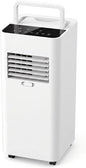  Climatiseur Portable 7000 BTU Avec Télécommande, Unité De Refroidissement Intelligente, Ventilateur Et Déshumidificateur, Ventilateur Oscillant, Réglages à 3 Vitesses, Idéal Pour Les Chambres Jusqu'à
