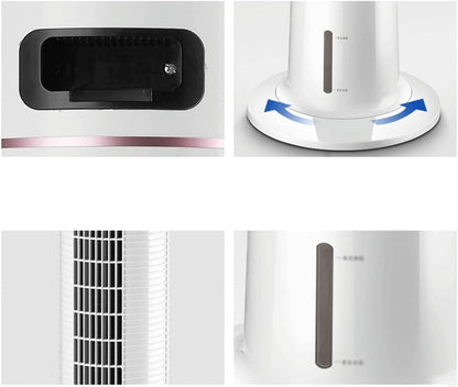  DieffematicKTY Climatiseur Mobile Fan Tower Household Silent Vertical Humidifying Refrigerator Single Cooling Air Conditioner