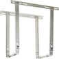  Support De Montage Pour Climatiseur – Design Peu Encombrant Pour Mini Unités AC Divisées Sans Conduit, étagère De Pompe à Chaleur Montée Sur Le Dessus, Durable Et Facile à Installer