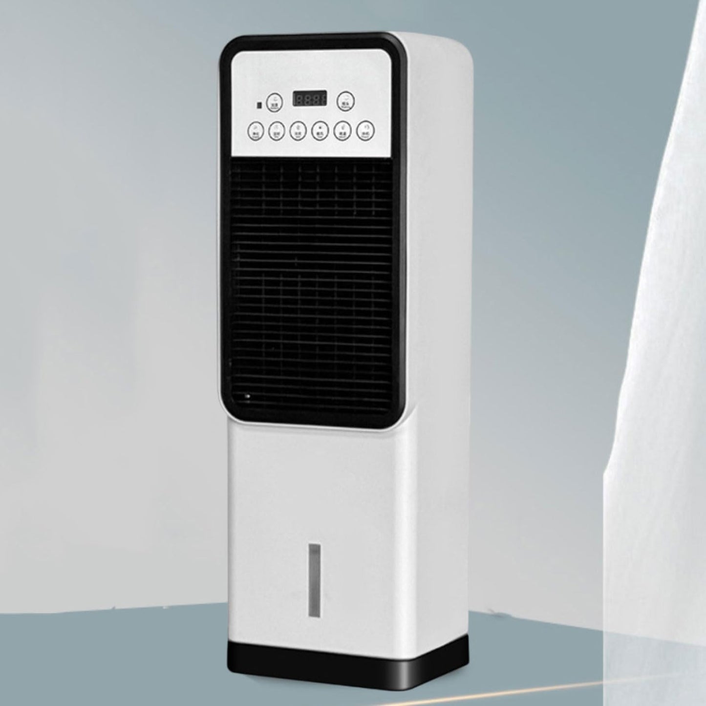GENERIC Ventilateurs De Refroidissement De Refroidisseur De Refroidisseur D'air évaporatif Qui Soufflent D'air Froid Pour Le Ventilateur De Tour De Refroidissement Portable De Chambre à Coucher Avec 3L Réserv