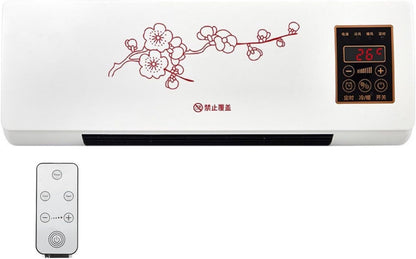  Mini Unité De Climatisation Murale, Système De Séparation Portable Avec Le Mode Ventilateur, Refroidissement Et Chauffage Ultra Silencieux Efficace Pour Le Bureau à Domicile, Conception D'économies D'