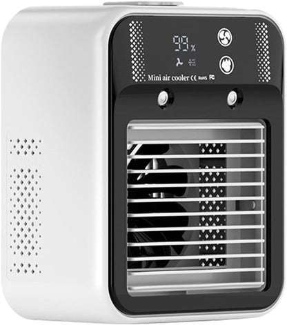  Climatiseur Portable | Ventilateurs Silencieux Rafraîchissants - 2 Vitesses De Vent Pour Cuisine, Dortoir, Bureau, Garage, Lieu De Travail, Maison,Maison, Chambre, Bureau, Garage