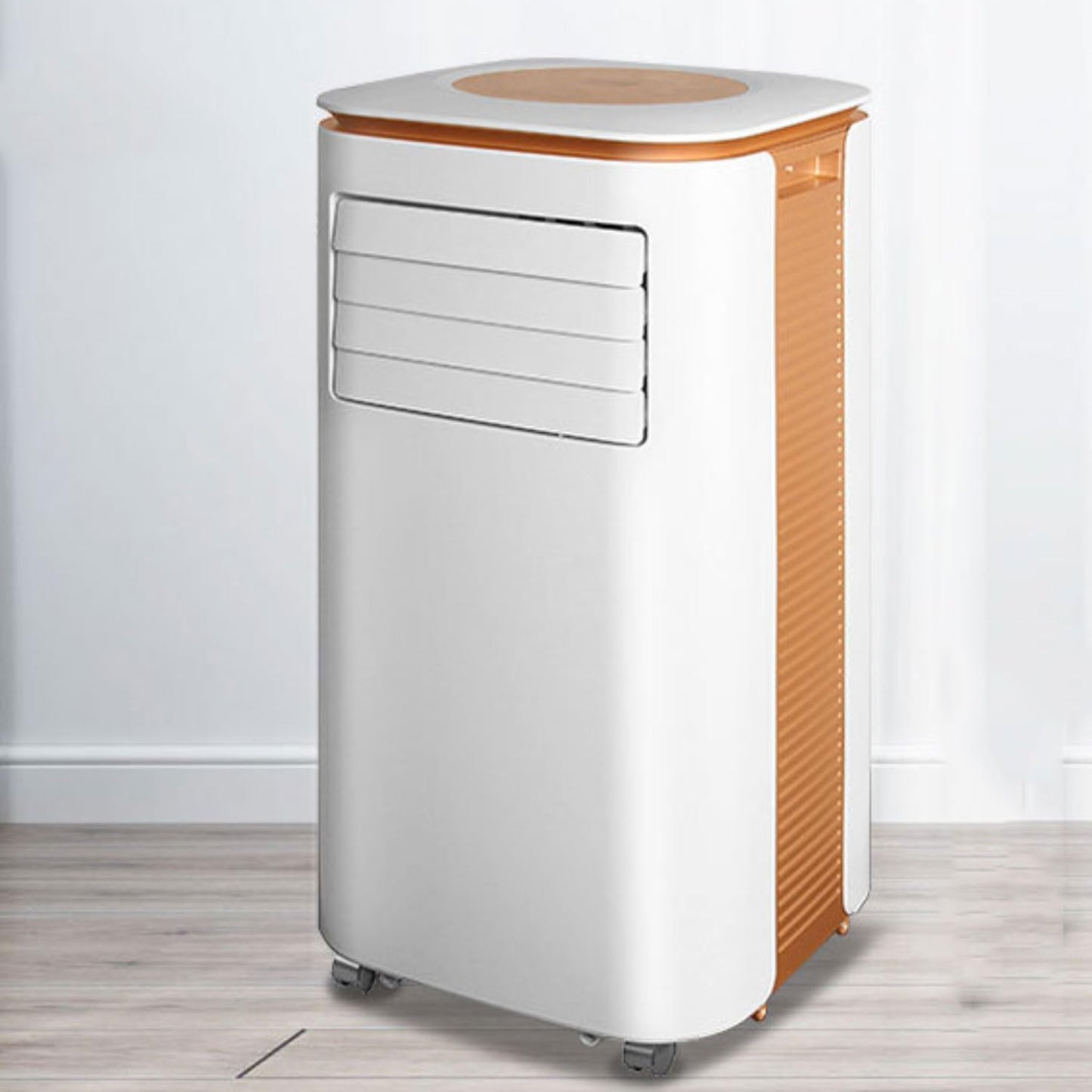 GENERIC Climatiseur Portable, Petit Climatiseur Avec Déshumidificateur, Refroidit 30 M², Climatiseur Mobile Silencieux Avec Kit De Fenêtre Et Télécommande, Oscillant, 2 Vitesses, 3 Modes, Minuterie 24 H