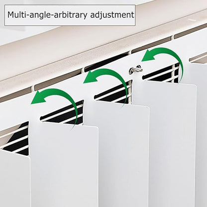 GENERIC Housse De Protection Pour Climatiseur Extérieur - Pour Pompe à Chaleur - Écran De Persienne D'aération (65 X 65 Cm) - Protection Résistante Aux Intempéries Pour L'efficacité énergétique Et La