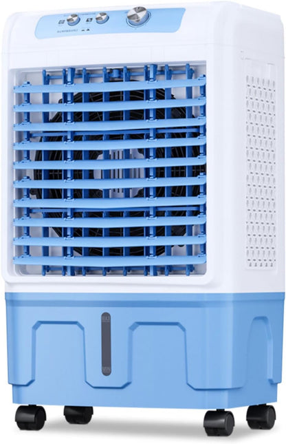  Climatiseur Portable Avec Moteur En Cuivre Amélioré, Grand Réservoir D'eau Pour Refroidissement Intérieur Et Extérieur, Refroidisseur D'air Par évaporation 3 En 1
