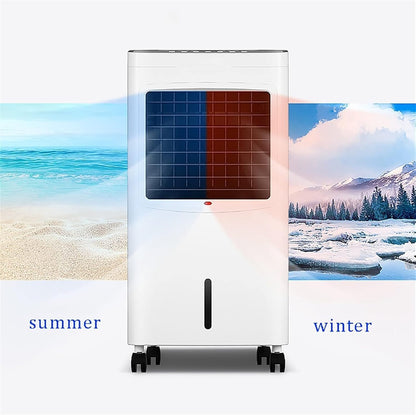 GENERIC Refroidisseur D'évaporation Portable, Unité De Refroidissement Mobile Efficace Sur Le Plan énergétique Avec Télécommande, Vitesses De Ventilateur Réglables, Idéal Pour L'utilisation à Domicile Ou Au B