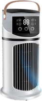  Climatiseur Mobile - 4en1 Avec Déshumidificateur, Ventilateur Et Mode Nuit - Silencieux, Minuterie 8H Unité De Refroidissement Silencieuse Bureau Pour Chambre Voiture Tente Camping Dortoir