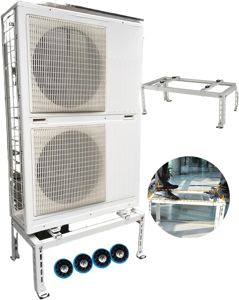  Support CA Robuste Pour Mini Climatiseur Sans Conduit, Capacité De Charge De 204 Kg, Facile à Installer, Idéal Pour Les Solutions De Refroidissement Et Fiable
