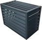 GENERIC Housse De Protection Pour Climatiseur Extérieur En Aluminium Résistant Aux Intempéries Pour Unités Centrales AC - Boîtier à Persiennes Autonomes Pour Ordures Et Unités AC