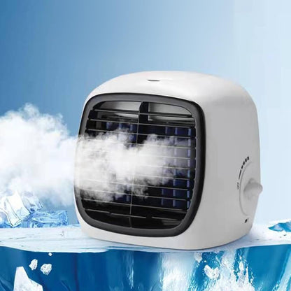  Performance De Petit Climatiseur Portable, Refroidisseur D'air Avec Humidificateur Pour Petites Pièces | Unité Climatique USB Calme Portable Pour La Tente De Fond