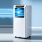 GENERIC Climatiseur Portable, Climatisation Intelligente Silencieuse Avec Mode Veille/déshumidification Froide, Télécommande, Minuterie, Oscillation à 120°, Chambre à Coucher, Bureau