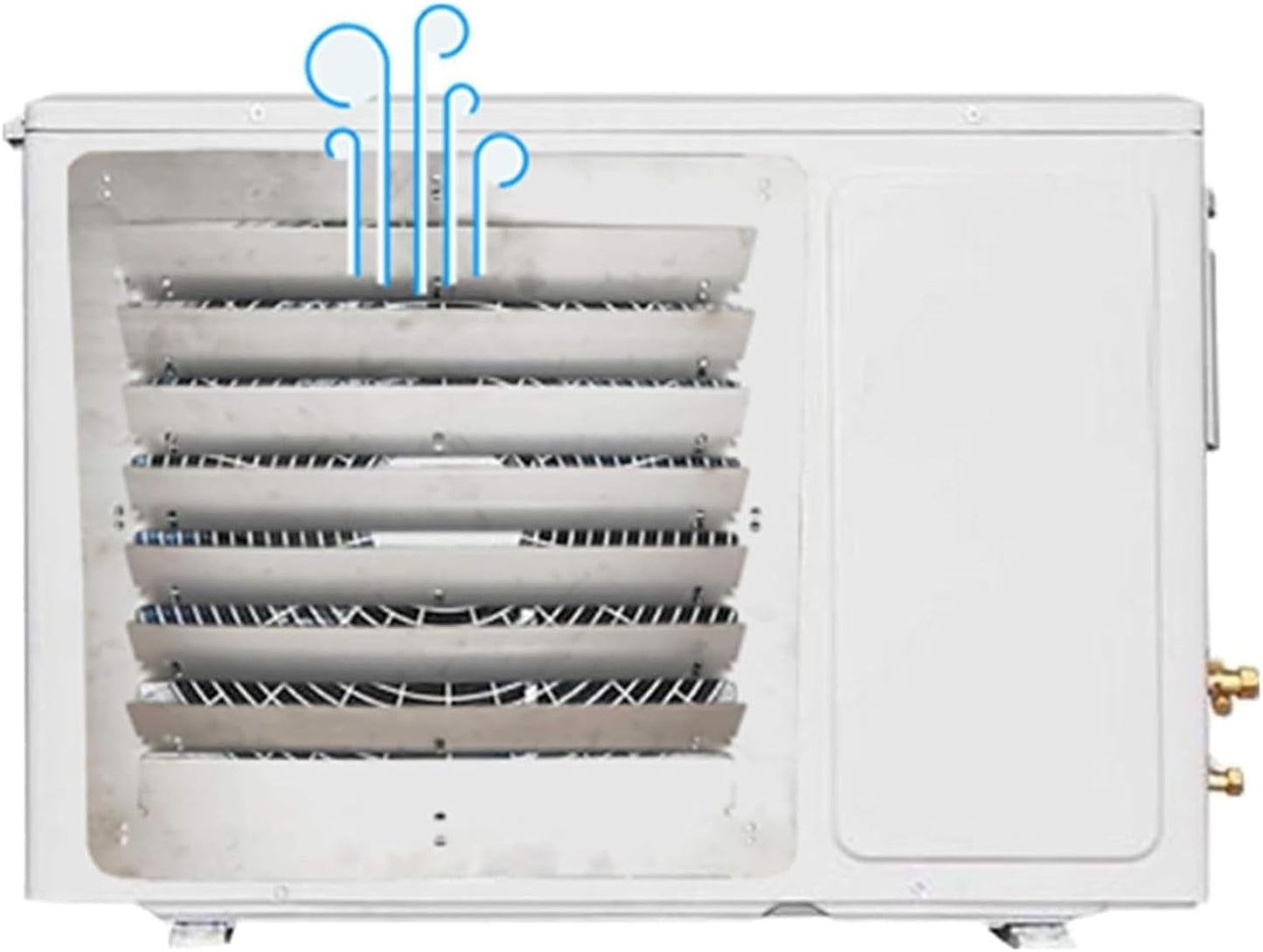  Grille De Protection Pour Climatiseur - 65 X 65 Cm - Pour Compresseur Et Pompe à Chaleur - Protection Efficace Contre Les Intempéries