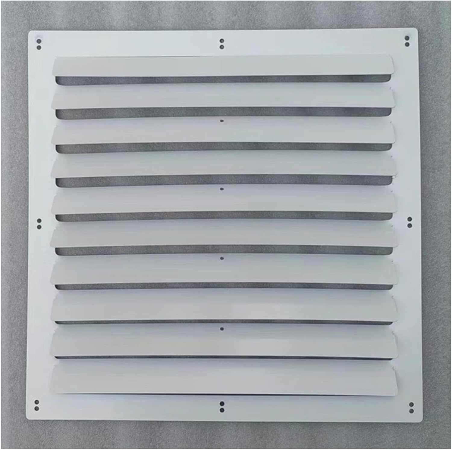 GENERIC Unité Externe De Climatiseur 60 X 60 Cm - Couvercle à Persiennes Pour Compresseur - Écran De Protection Pour Une Circulation D'air Et Une Efficacité Optimales