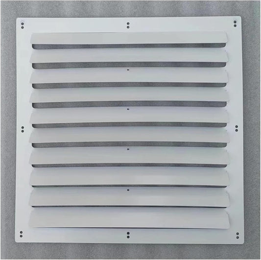 GENERIC Unité Externe De Climatiseur 60 X 60 Cm - Couvercle à Persiennes Pour Compresseur - Écran De Protection Pour Une Circulation D'air Et Une Efficacité Optimales