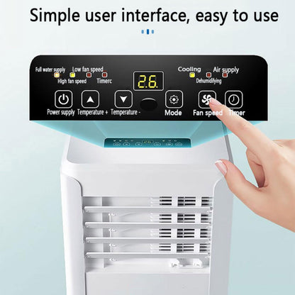 GENERIC Climatiseur Portable, Climatisation Intelligente Silencieuse Avec Mode Veille/déshumidification Froide, Télécommande, Minuterie, Oscillation à 120°, Chambre à Coucher, Bureau