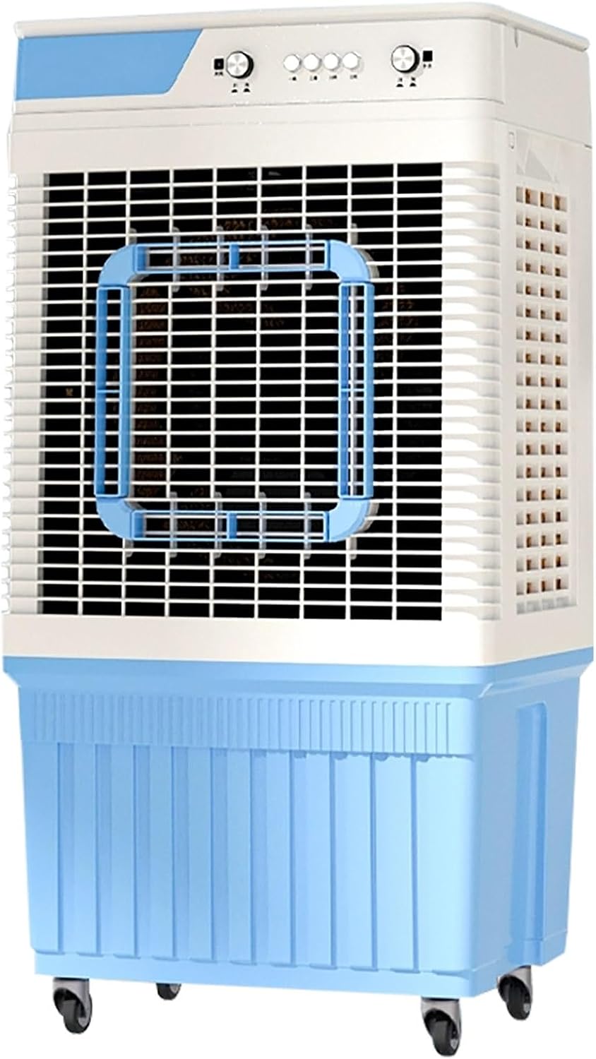 GENERIC Refroidisseur D'air évaporatif Portable, Ventilateur De Refroidissement De Marais De Réservoir De 30L, Sortie Oscillante 150 °, 3 Vitesses Pour L'atelier Garage Utilisation Extérieure Intérieure