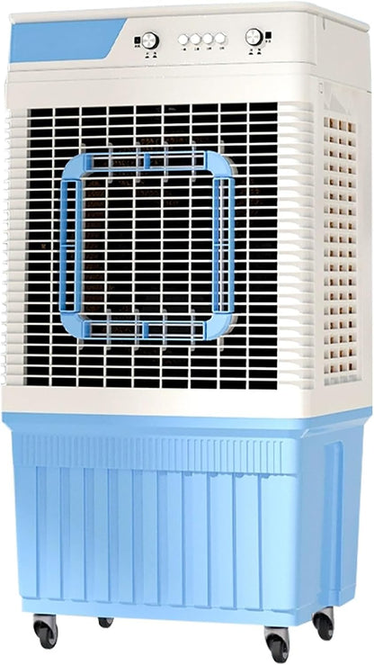 GENERIC Refroidisseur D'air évaporatif Portable, Ventilateur De Refroidissement De Marais De Réservoir De 30L, Sortie Oscillante 150 °, 3 Vitesses Pour L'atelier Garage Utilisation Extérieure Intérieure