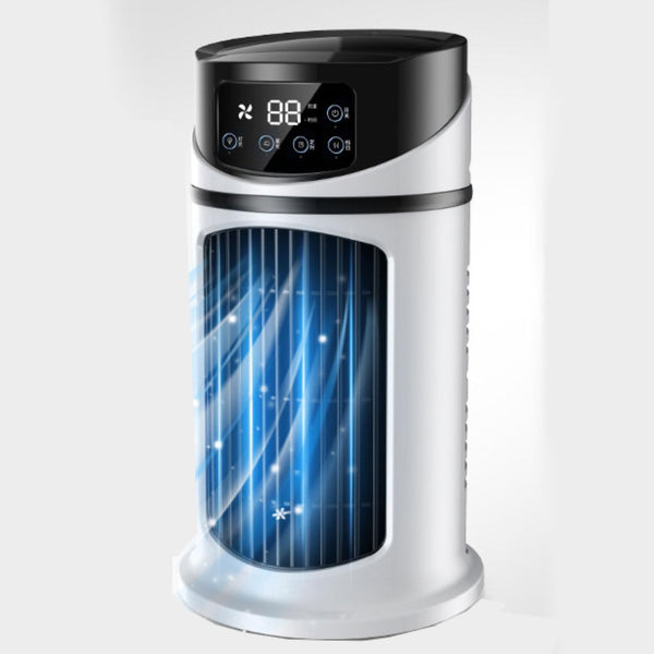GENERIC Climatiseur Portable SmallAir Avec 6 Vitesses Et 3 Modes, Réservoir D'eau De 300 ML, Rafraîchisseur D'air Personnel Par évaporation, Affichage Numérique, Minuterie 6 H, Ventilateur Et Humidi