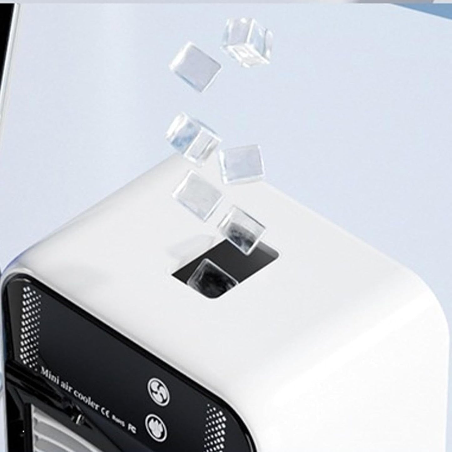  Climatiseur Portable | Ventilateurs Silencieux Rafraîchissants - 2 Vitesses De Vent Pour Cuisine, Dortoir, Bureau, Garage, Lieu De Travail, Maison,Maison, Chambre, Bureau, Garage