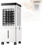 GENERIC Ventilateur De Refroidisseur D'air Portable 10L, Refroidisseur De Maréchage évaporatif à 3 Vitesses Avec Télécommande Et Minuterie, Unité à AC à La Maison à économie D'énergie, Refroidissement De Bure