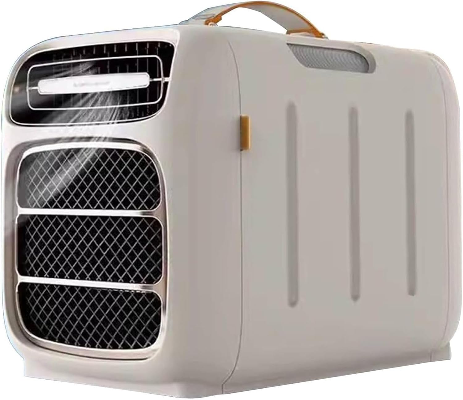  Climatiseur D'extérieur Portable,Climatiseur Mobile,pour Tente,Refroidissement/Chauffage,3 Vitesses De Ventilation,Faible Consommation D'énergie Aucune Installation Nécessaire Cold+Heat