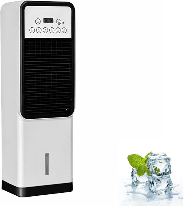 GENERIC Climatiseur Portable 12000 Btu Avec Télécommande, Unité De Climatisation à Double Refroidissement Et Chauffage, Fonction De Refroidisseur évaporatif, Pour Chambre, Bureau, Camping-car Et U Cold + Hot