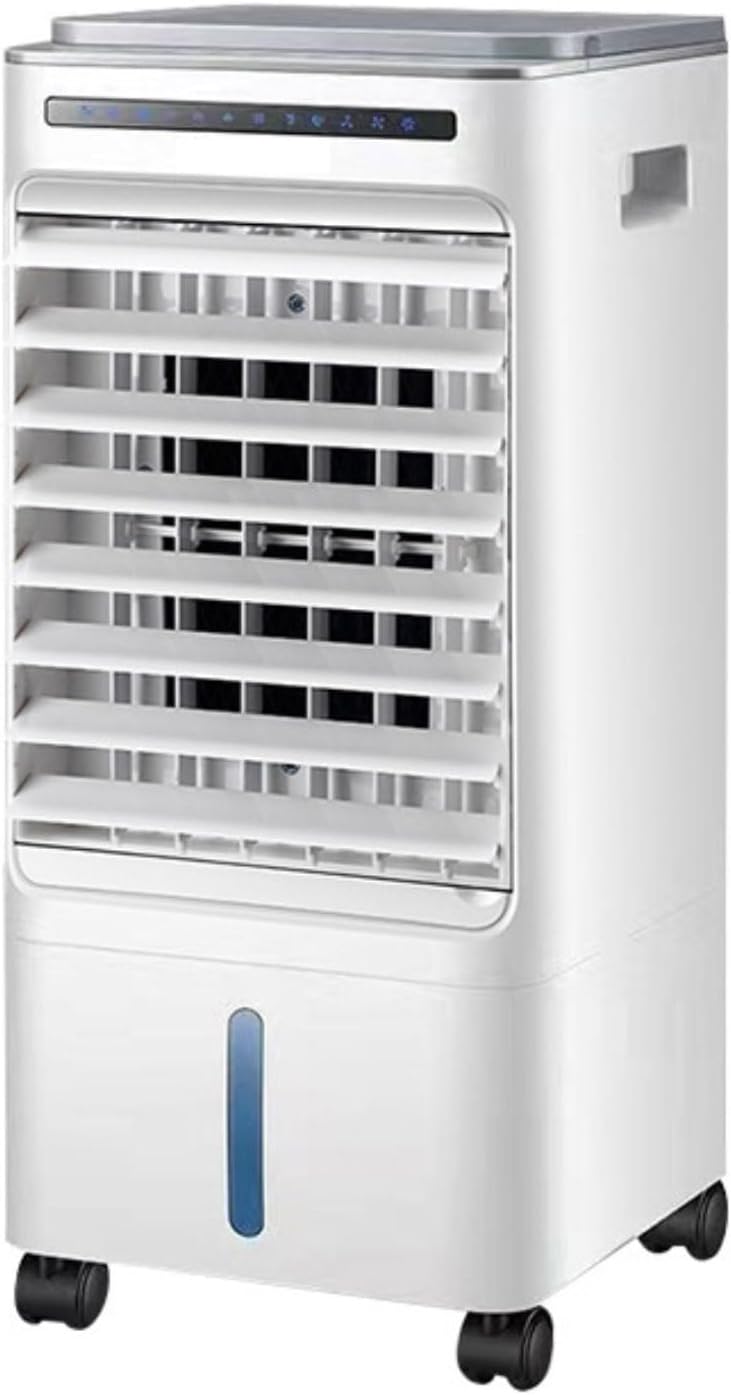 GENERIC Ventilateur D'évaporation Portable De Refroidisseur D'air Portable 5L Avec Télécommande, Unité à 3 Vitesses à Courant Alternatif Oscillant Automatique, Humidificateur Silencieux Pour Le Bureau De La C