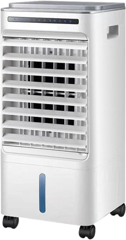 GENERIC Ventilateur D'évaporation Portable De Refroidisseur D'air Portable 5L Avec Télécommande, Unité à 3 Vitesses à Courant Alternatif Oscillant Automatique, Humidificateur Silencieux Pour Le Bureau De La C