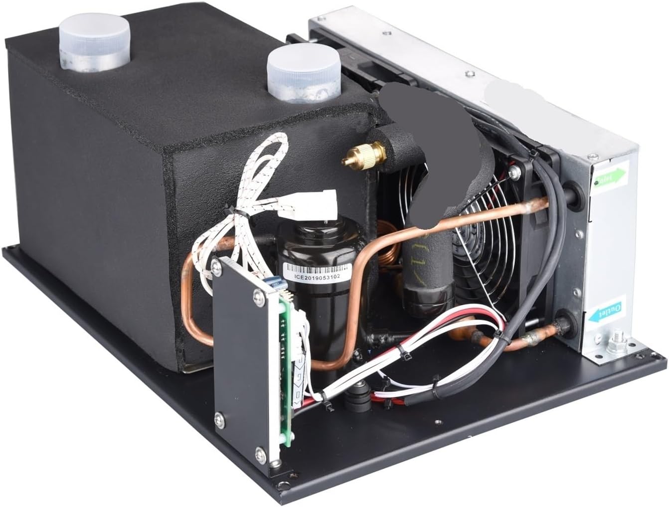  Climatiseur Micro-CC 12 V R134A, 450 W, Mini Compresseur: Refroidissement Portable For Petits Espaces