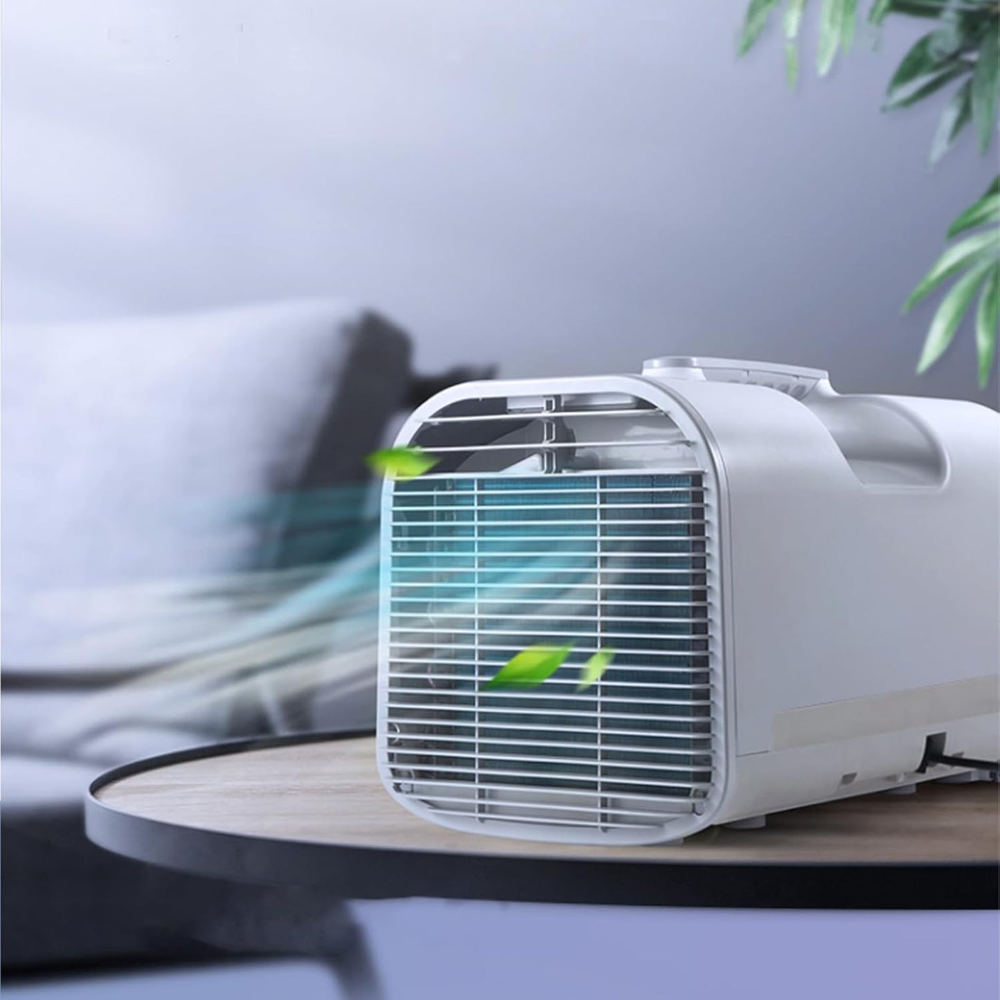 GENERIC Climatiseur Portable Climatiseurs De Refroidissement Rapide Déshumidificateur 5100BTU AC 600W Consommation D'énergie Mini Climatiseur Portable Pour Camping Tente RV Car Truck Van And Fishing