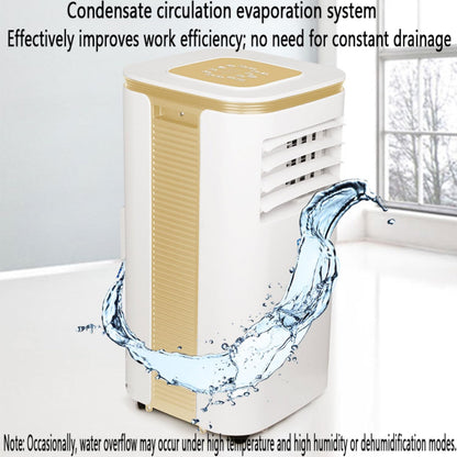 GENERIC Climatiseur Portable, Petit Climatiseur Avec Déshumidificateur, Refroidit 30 M², Climatiseur Mobile Silencieux Avec Kit De Fenêtre Et Télécommande, Oscillant, 2 Vitesses, 3 Modes, Minuterie 24 H