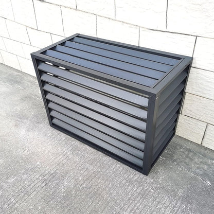 GENERIC Housse De Protection Pour Climatiseur Extérieur – Protection Antivol Toutes Saisons Pour Climatisation Décorative Pour Unités Séparées, Solution Sûre Et élégante