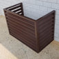 GENERIC Housse De Protection Pour Climatiseur Extérieur – Couverture Antivol Toutes Saisons Pour Climatisation Décorative Et Design élégant