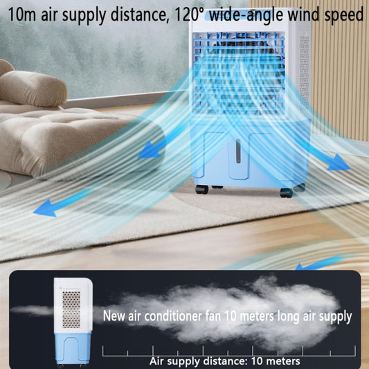  Climatiseur Portable Avec Moteur En Cuivre Amélioré, Grand Réservoir D'eau Pour Refroidissement Intérieur Et Extérieur, Refroidisseur D'air Par évaporation 3 En 1